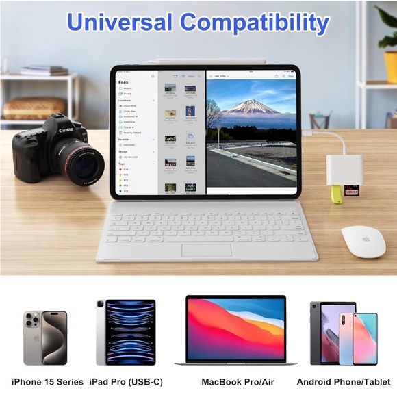USB C to SD and Micro SD card reader - Picture 5 of 6